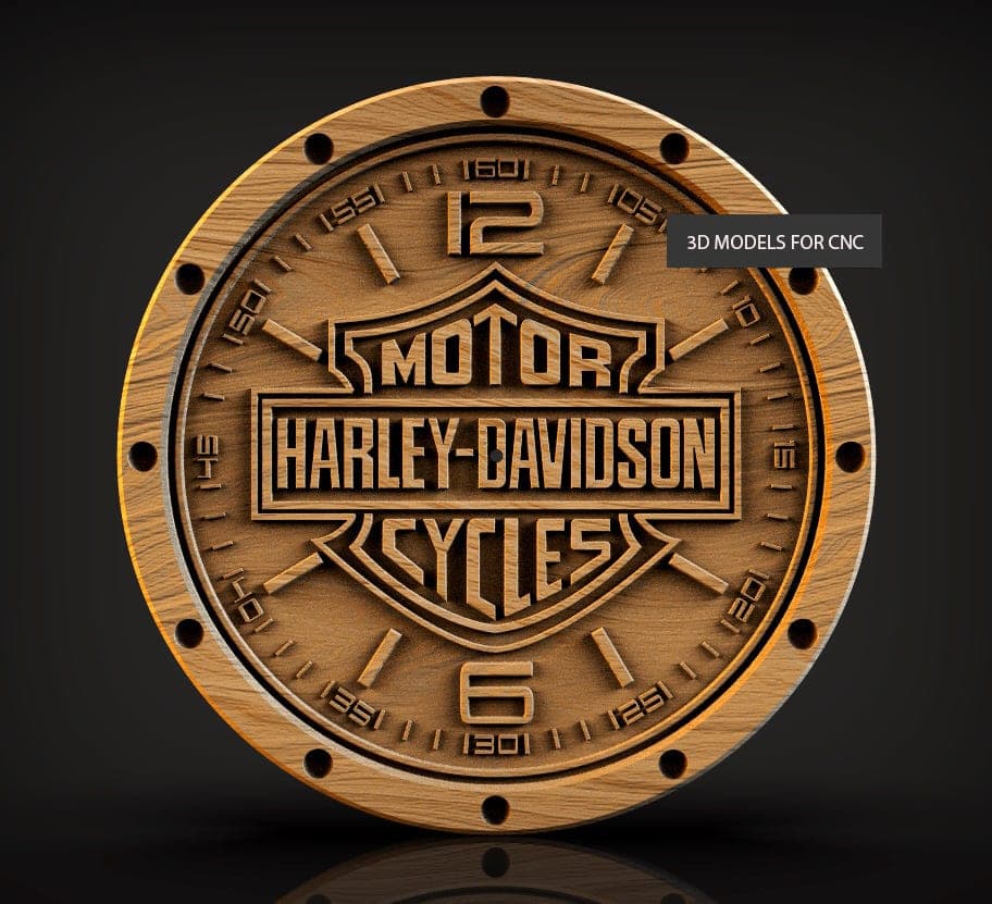 Harley Clock